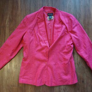 Hot Pink Oversized Blazer